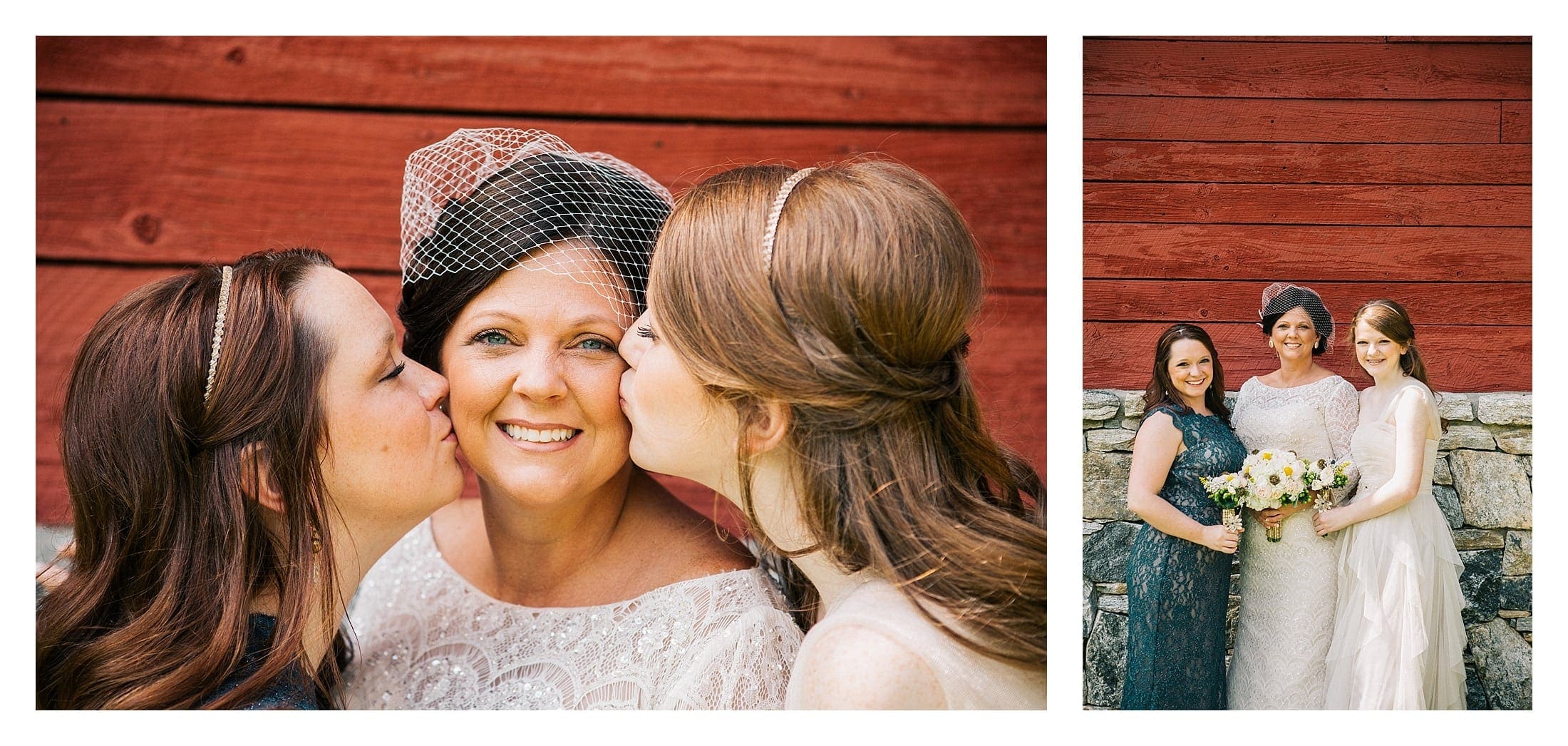 Mother daughter wedding pictures