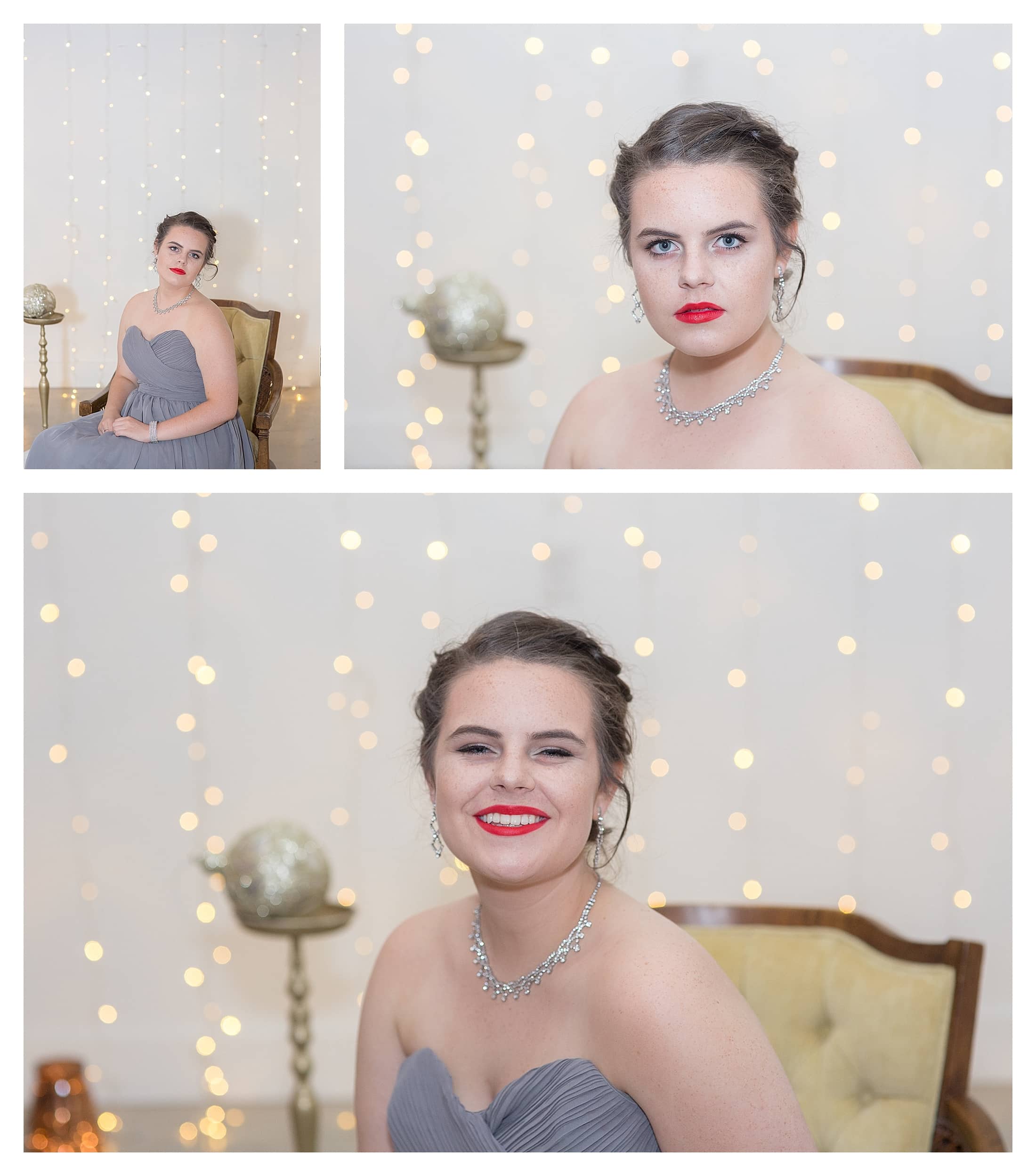 Holiday Pictures with sparkly background