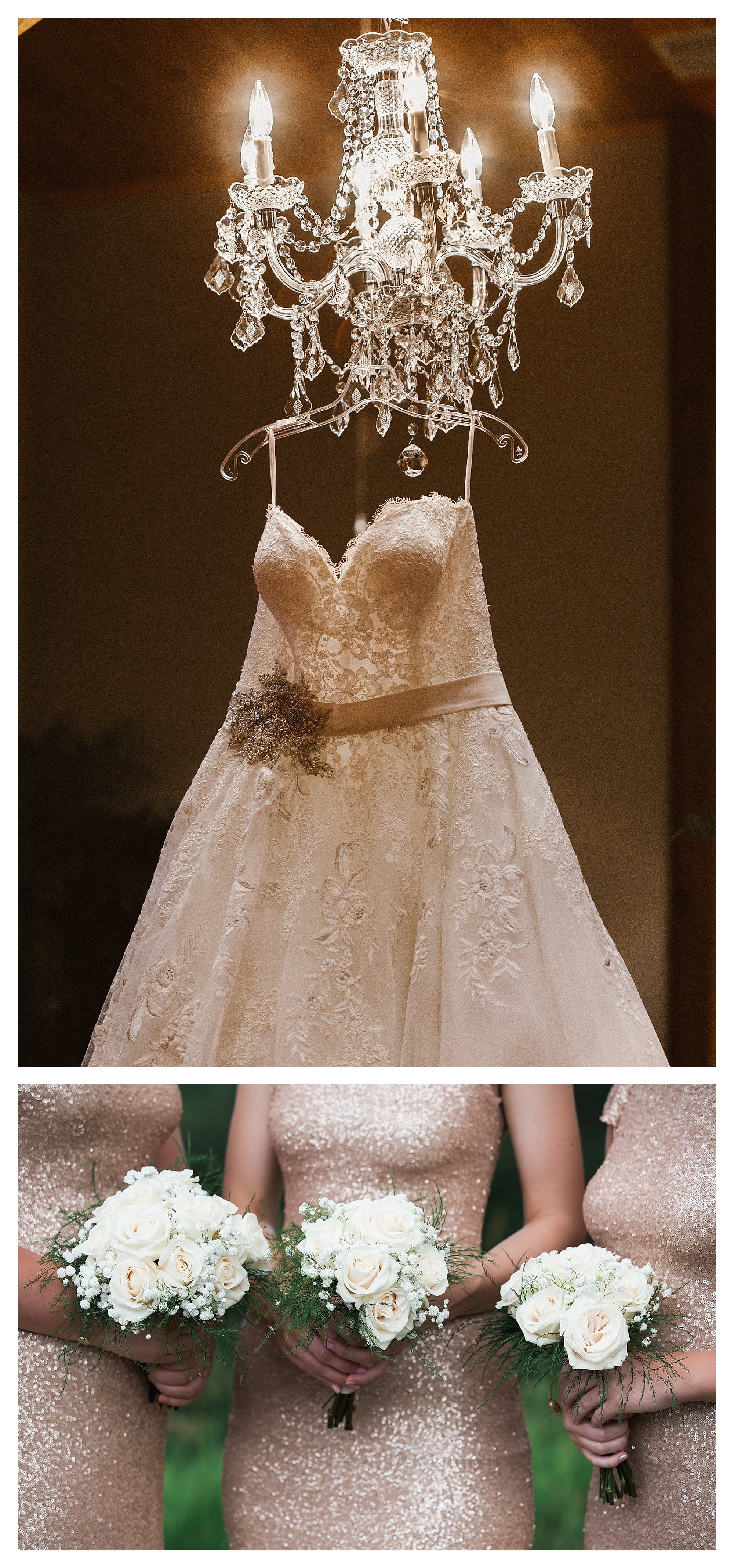 Photographs of wedding details