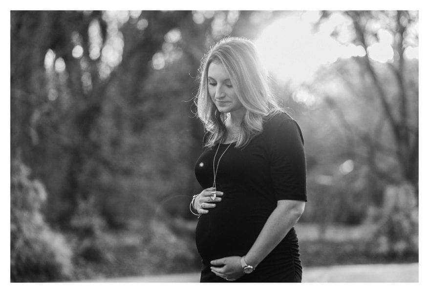 Asheville Natural Light Maternity Photographer