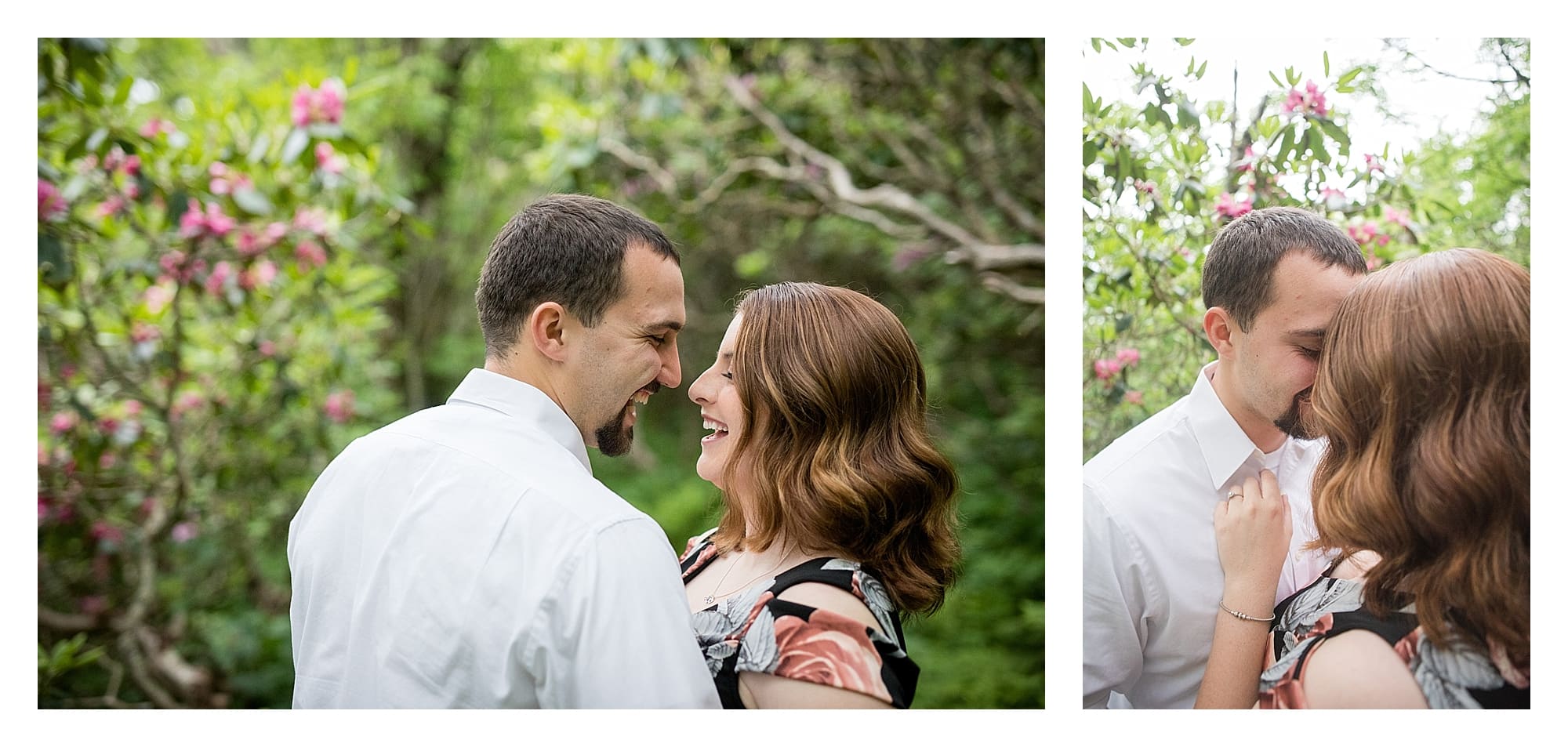 Fun engagement pictures Asheville, NC