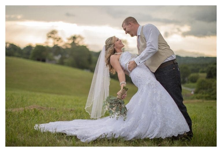 Asheville Candic Wedding Photographer Bride and Groom Laughing