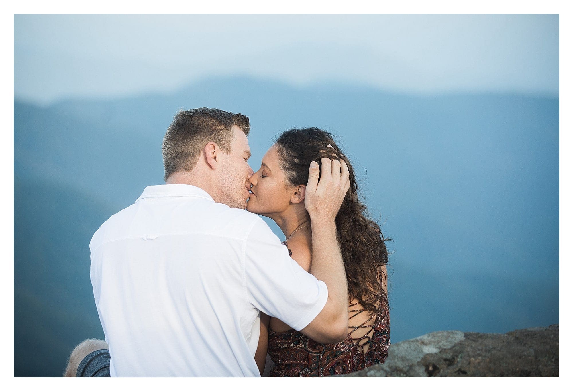 Mountain Destination Engagement Photographer