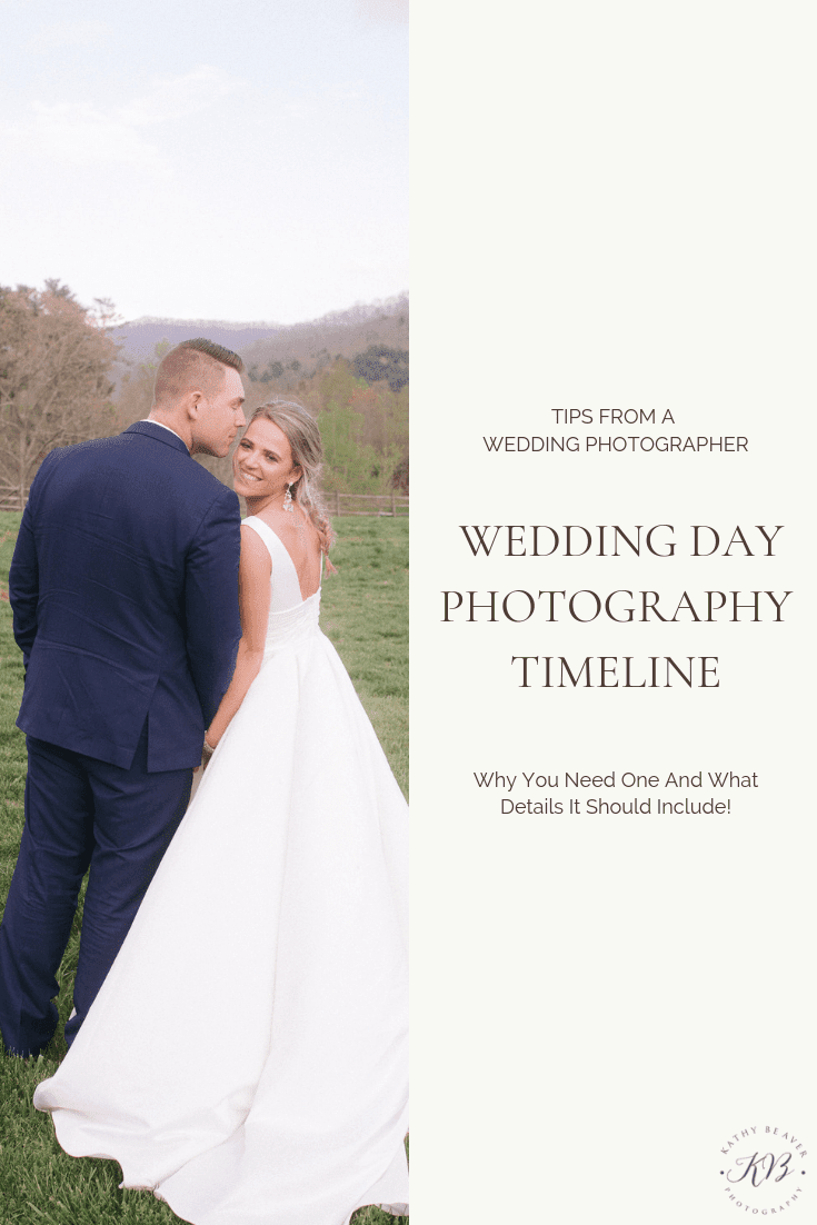 Wedding Photography Timeline Tips | Kathy Beaver Photography