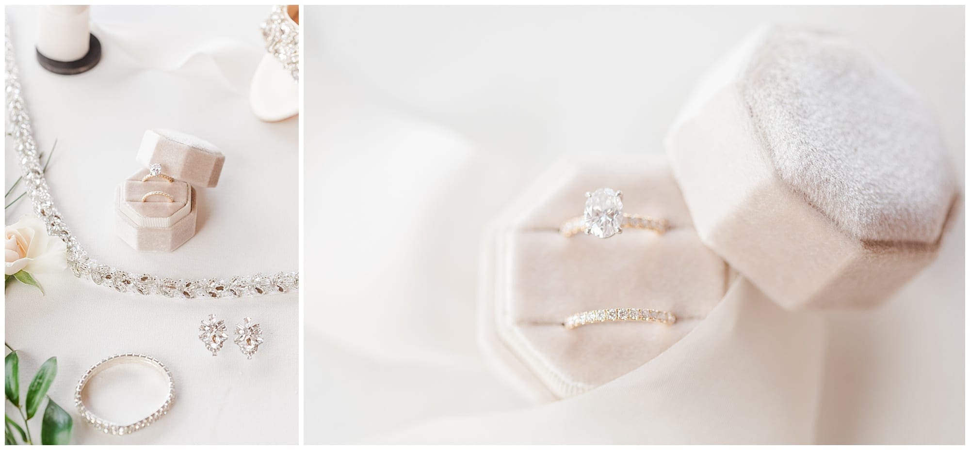 brides rings and jewlry