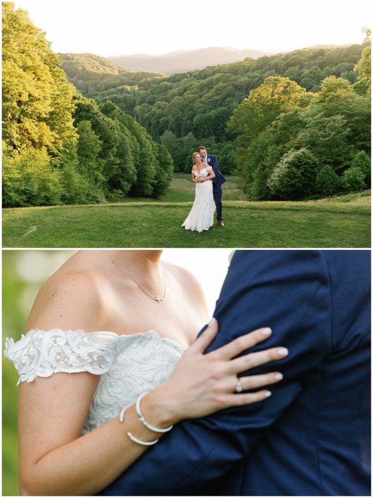 Wolf of Laurel Country Club Fall Wedding in the Mountains | Asheville Wedding Photographer