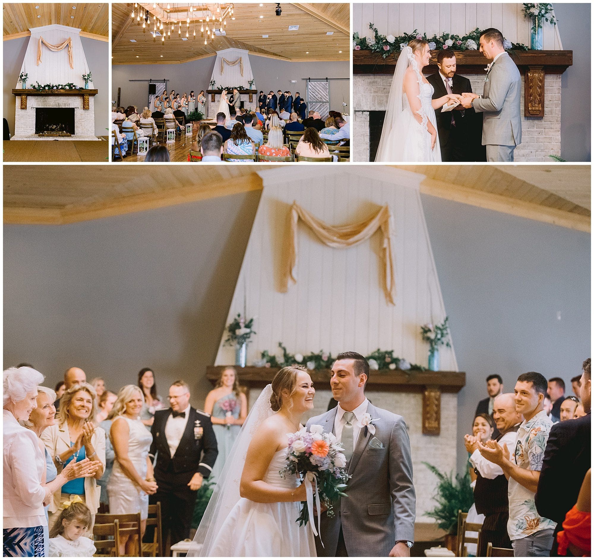 Wedding Ceremony at the Exchange in Mount Pleasant, SC