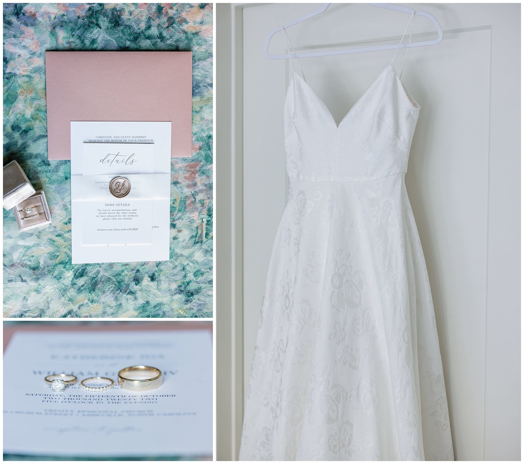 feminine details for a downtown Asheville wedding