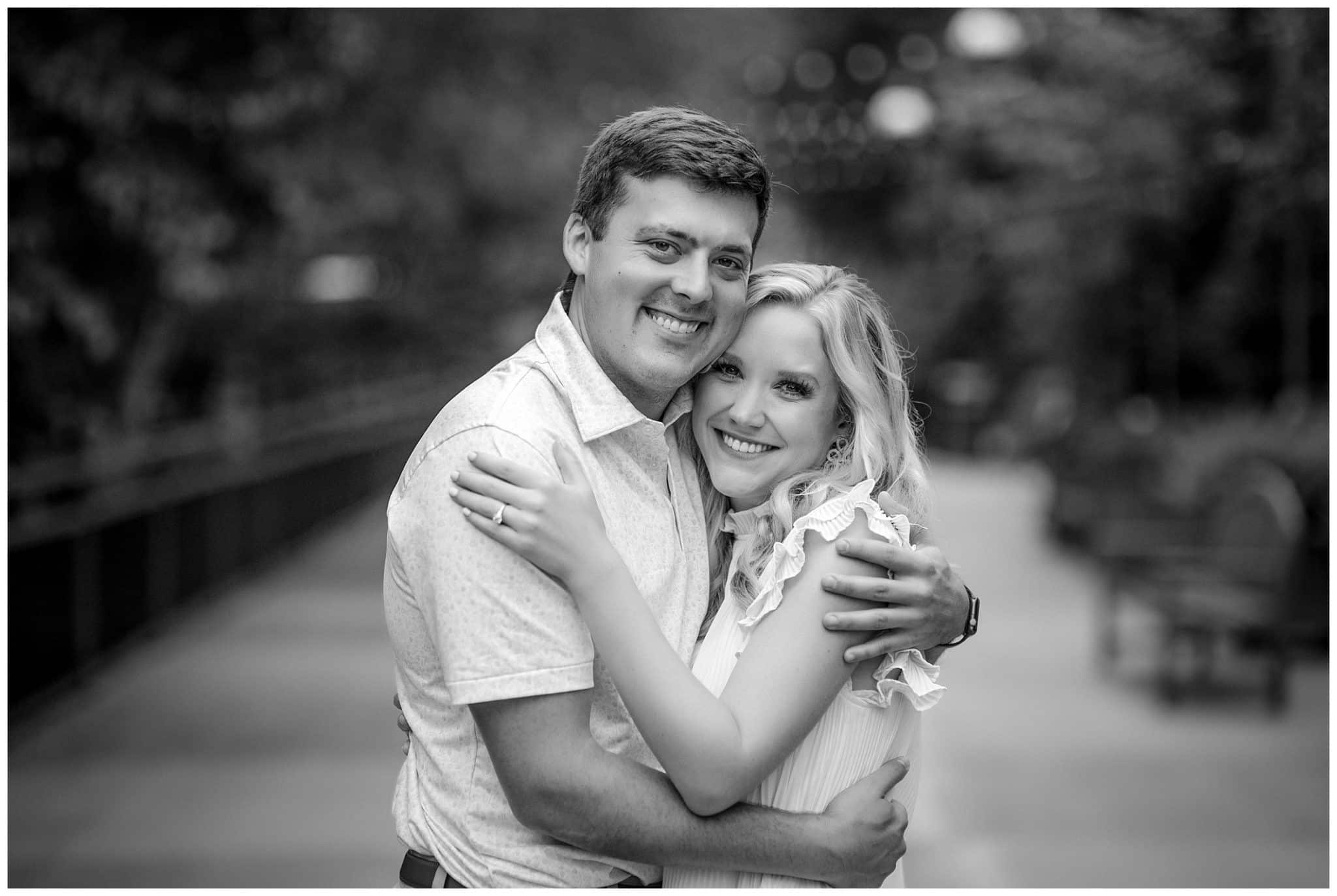 Engagement Photos at the North Carolina Arboretum