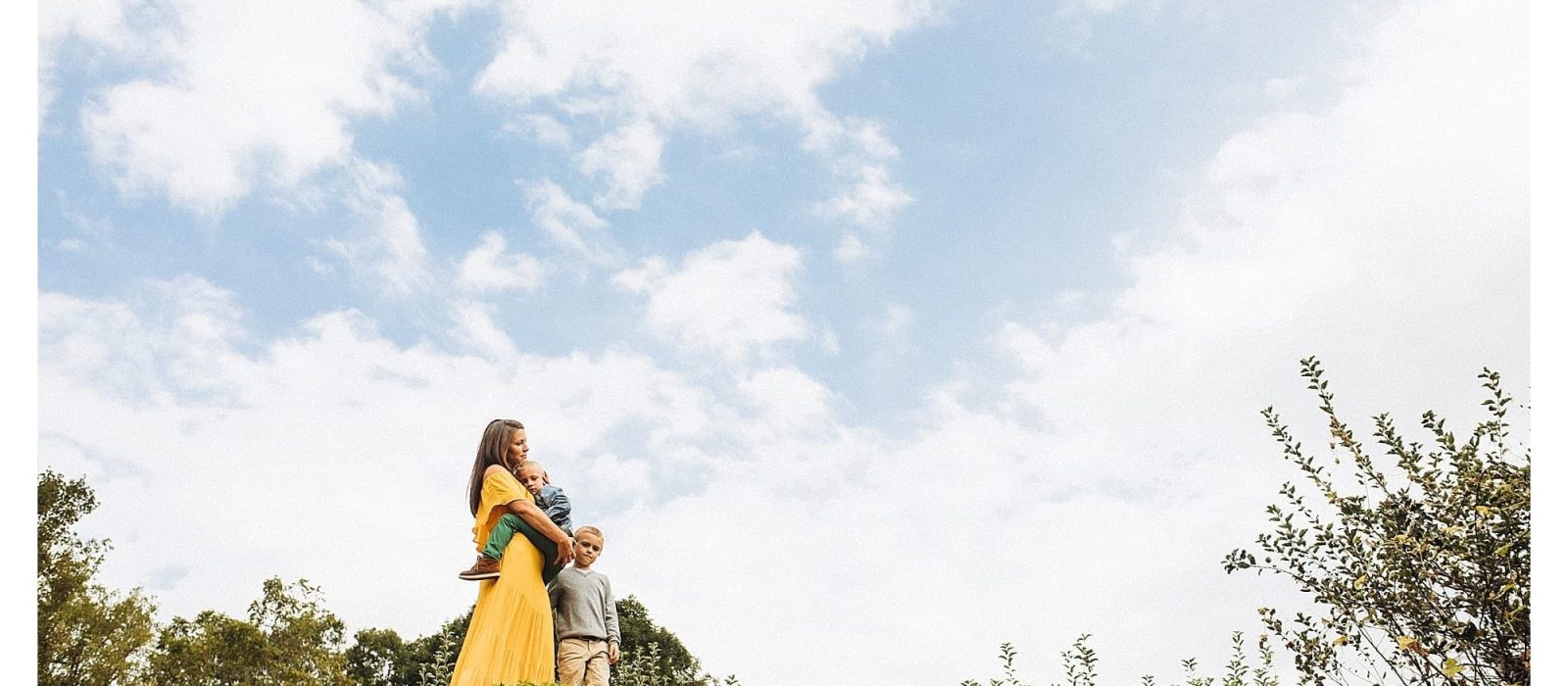 Mom-and-son-rock-with sky