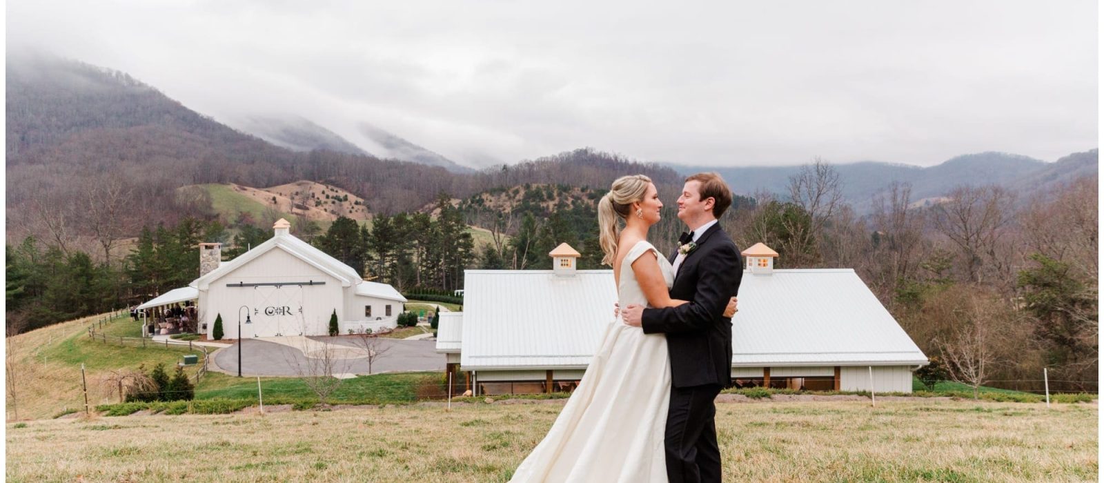 Mountain view wedding venue in Canton NC