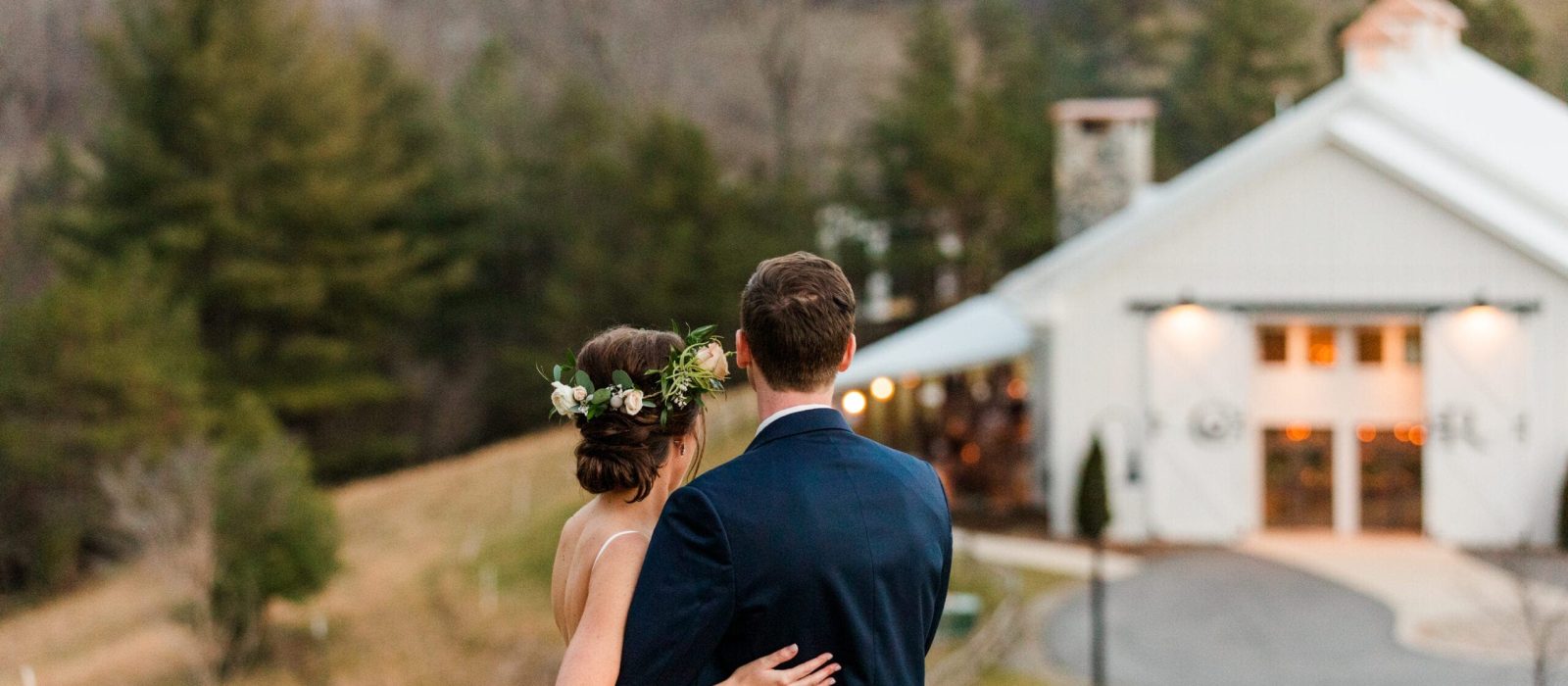 Sunset Bride and Groom Photos