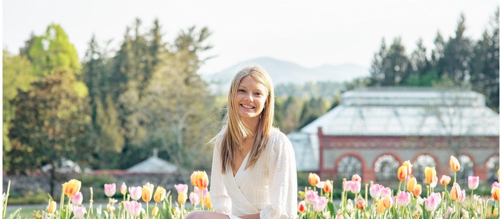 TC Roberson Senior Photos at the Biltmore Estate | Kathy Beaver Photography